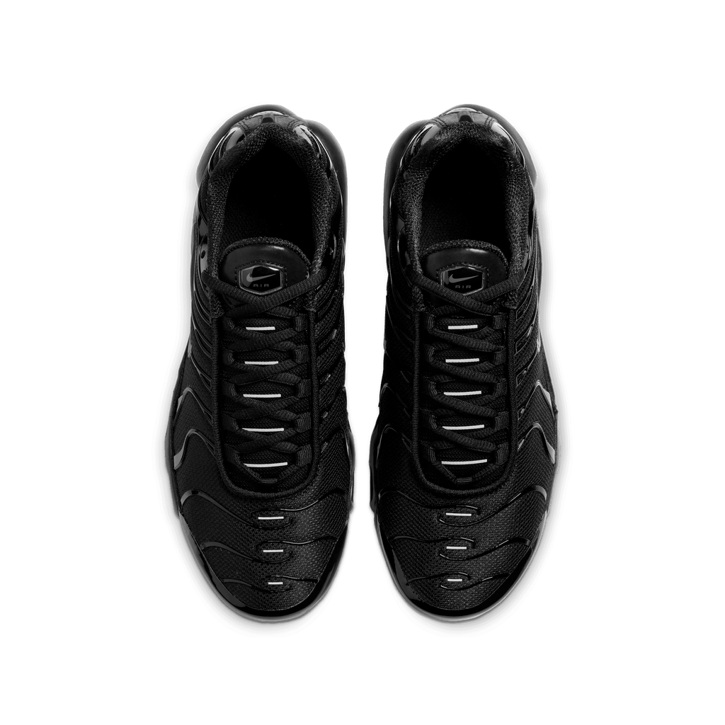 Big Kids' Nike Air Max Plus "Triple Black"