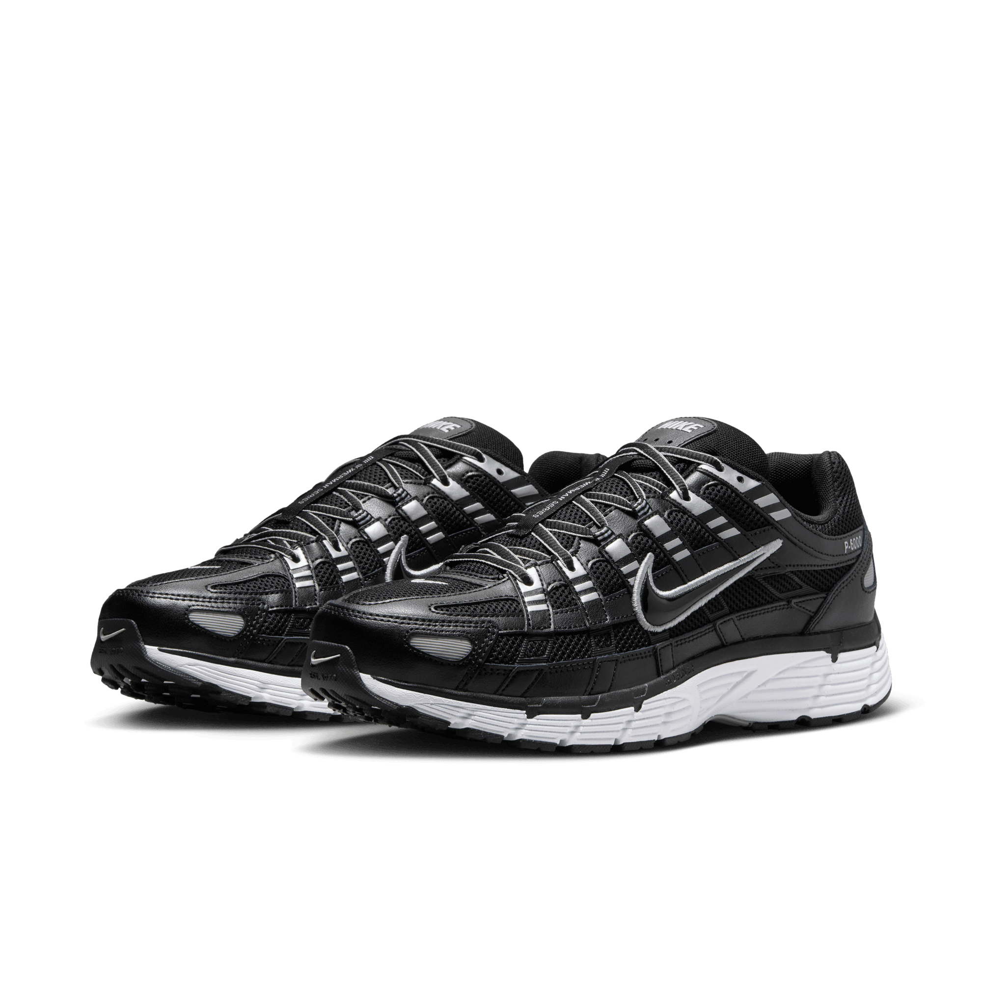 Men's Nike P-6000 "Black Metallic Silver"