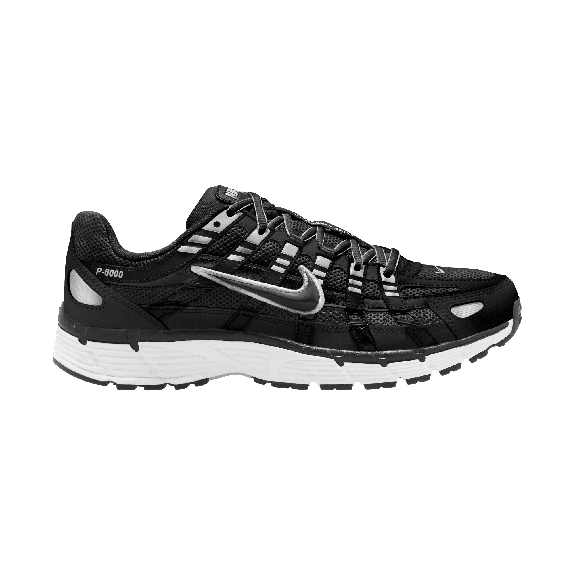 Men's Nike P-6000 "Black Metallic Silver"