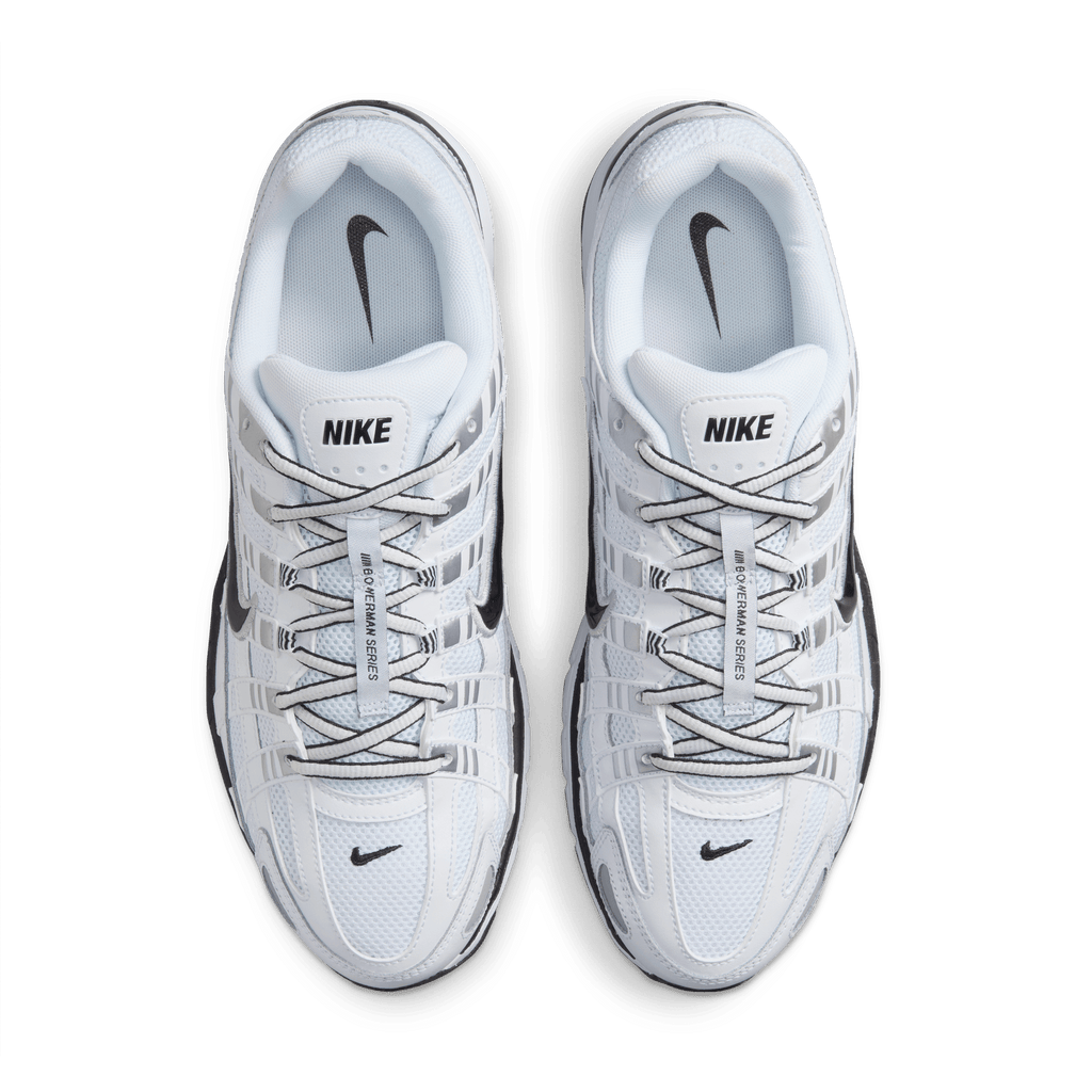 Men's Nike P-6000 "White Metallic Silver Black"