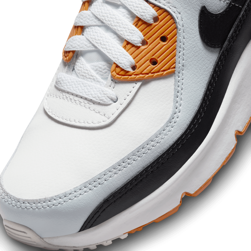 Big Kidsâ€?Nike Air Max 90 LTR "White Monarch Black"