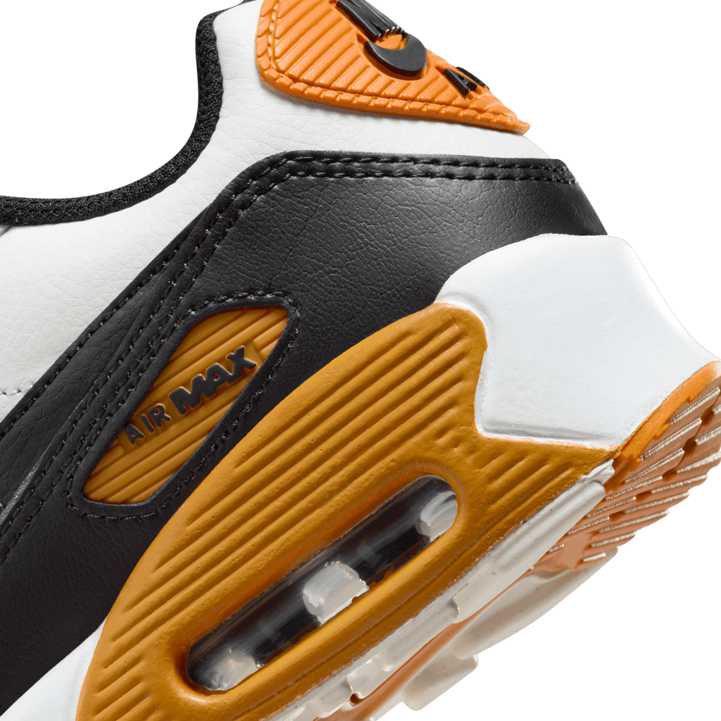 Big Kidsâ€?Nike Air Max 90 LTR "White Monarch Black"