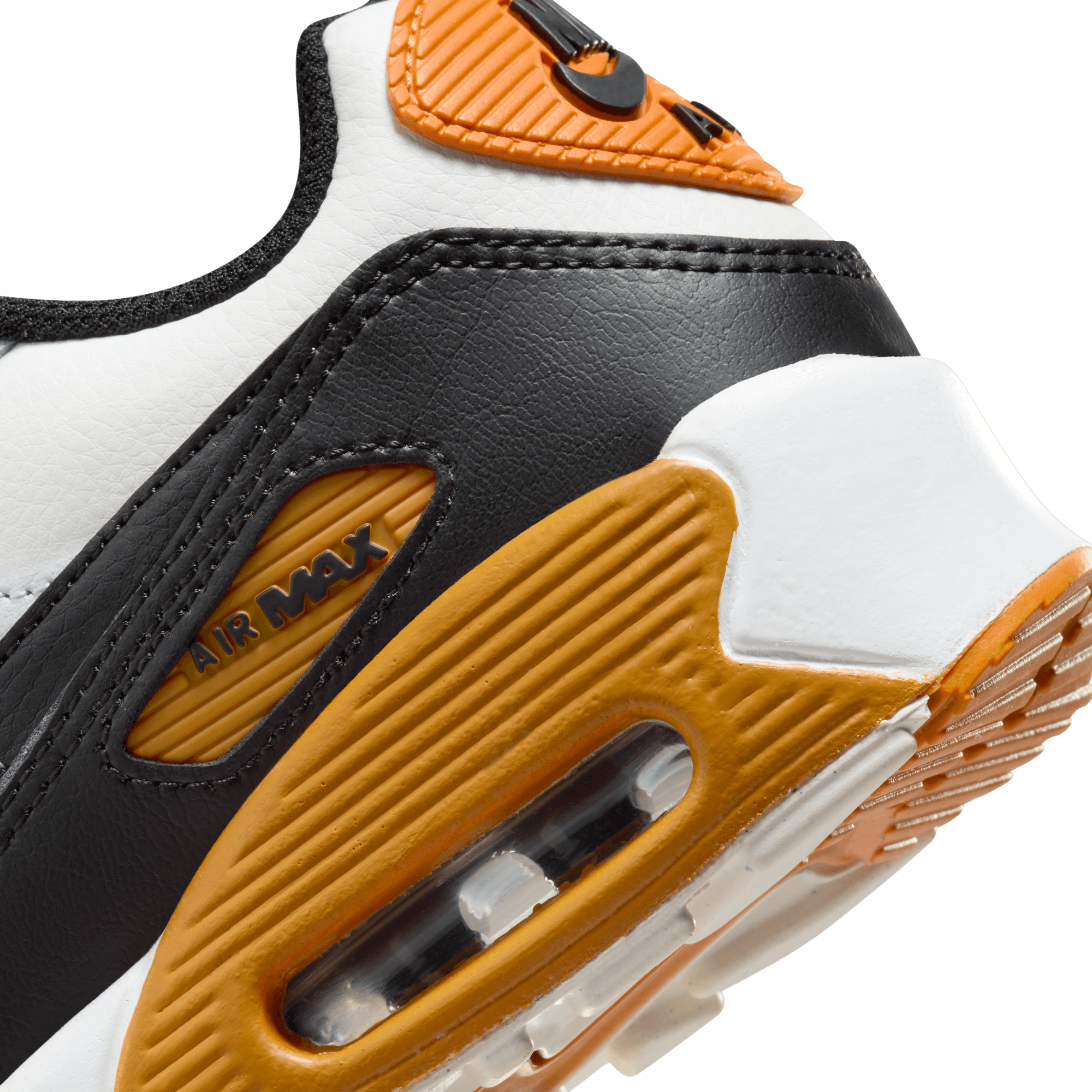 Big Kidsâ€?Nike Air Max 90 LTR "White Monarch Black"