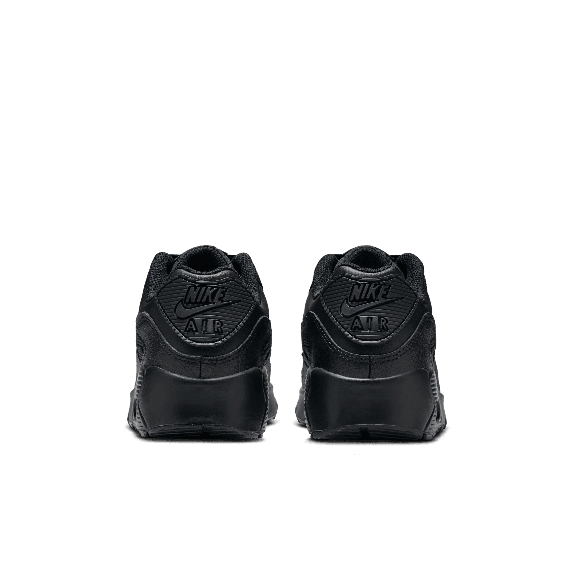 Big Kidsâ€?Nike Air Max 90 LTR "Triple Black"