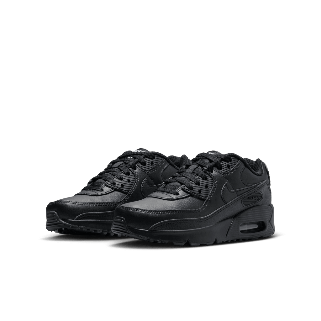 Big Kidsâ€?Nike Air Max 90 LTR "Triple Black"