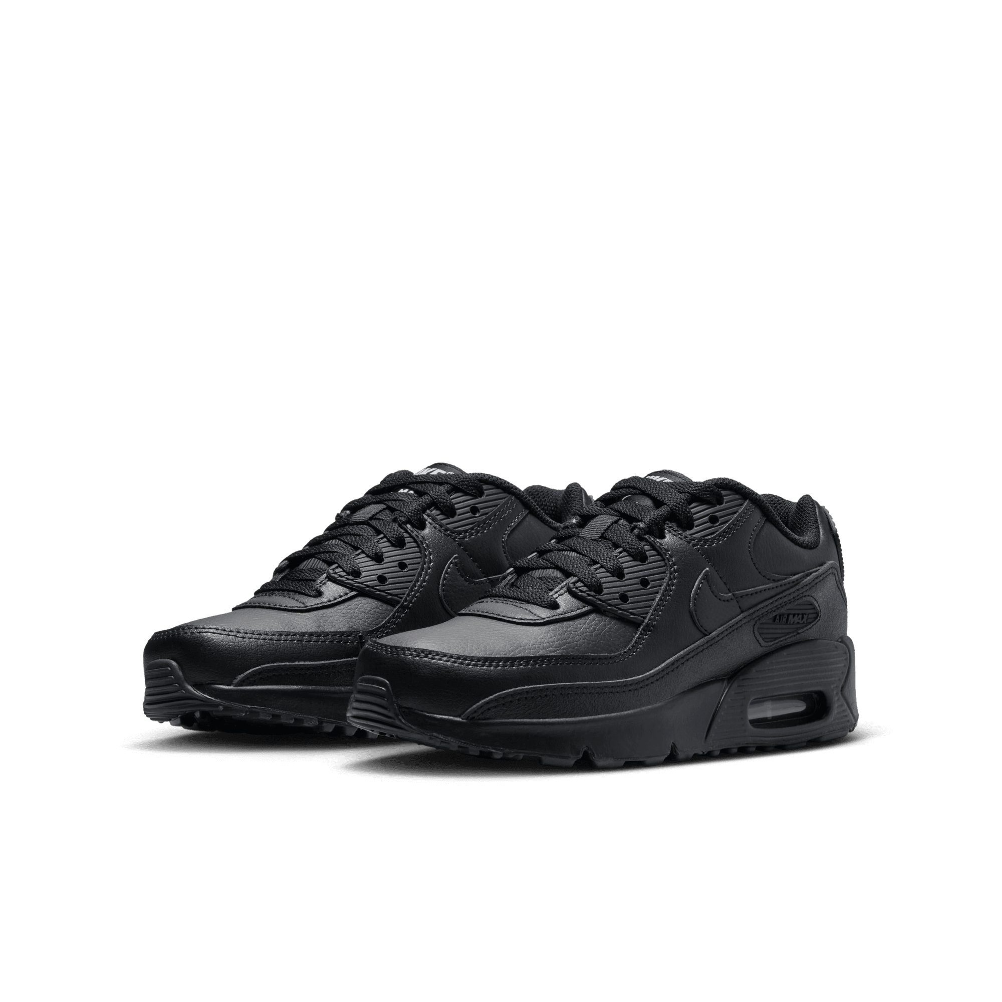 Big Kidsâ€?Nike Air Max 90 LTR "Triple Black"