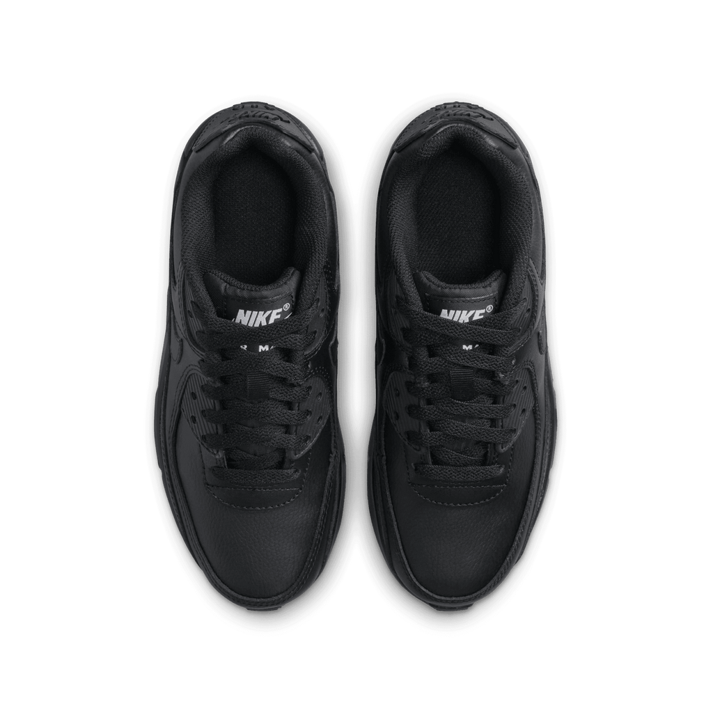 Big Kidsâ€?Nike Air Max 90 LTR "Triple Black"