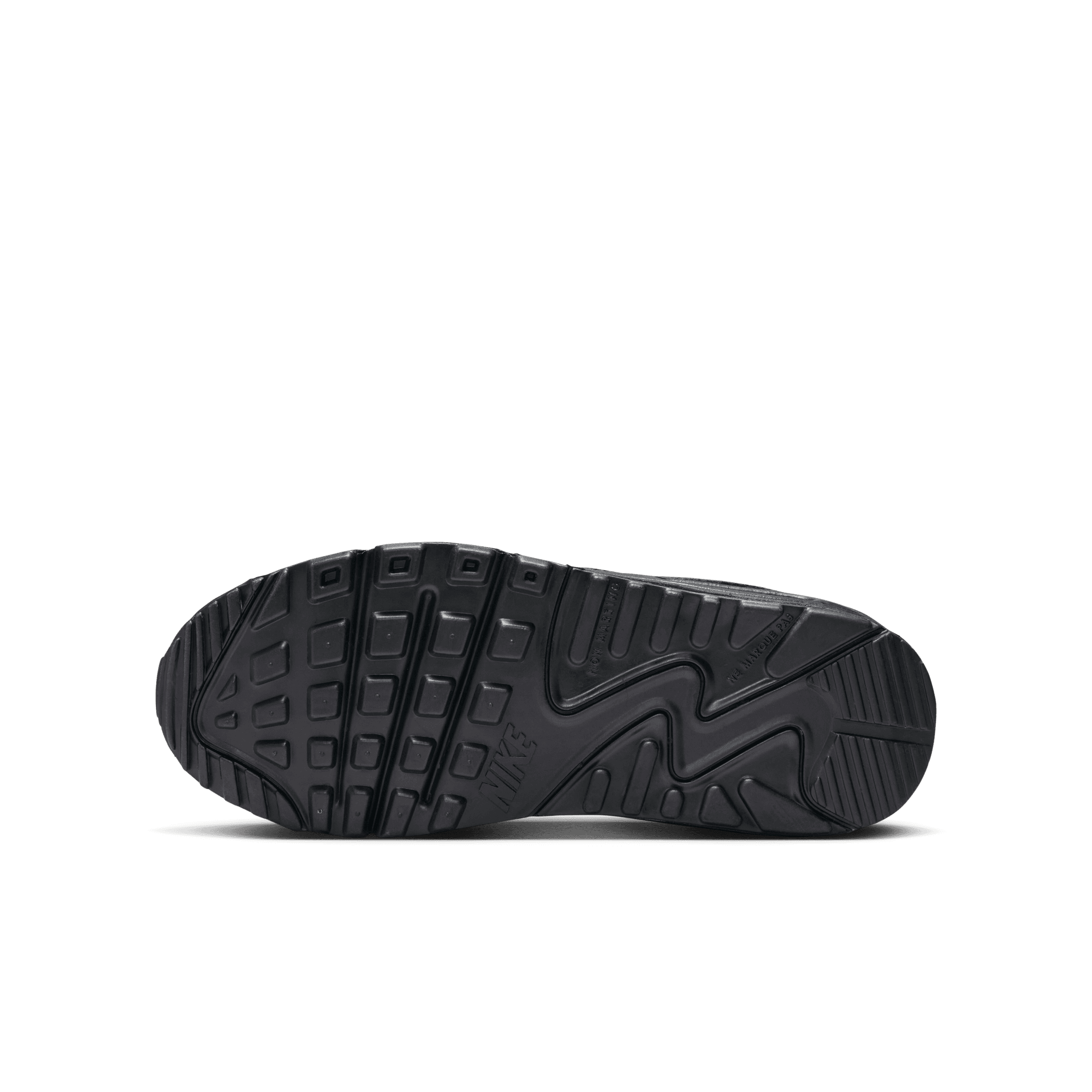 Big Kidsâ€?Nike Air Max 90 LTR "Triple Black"