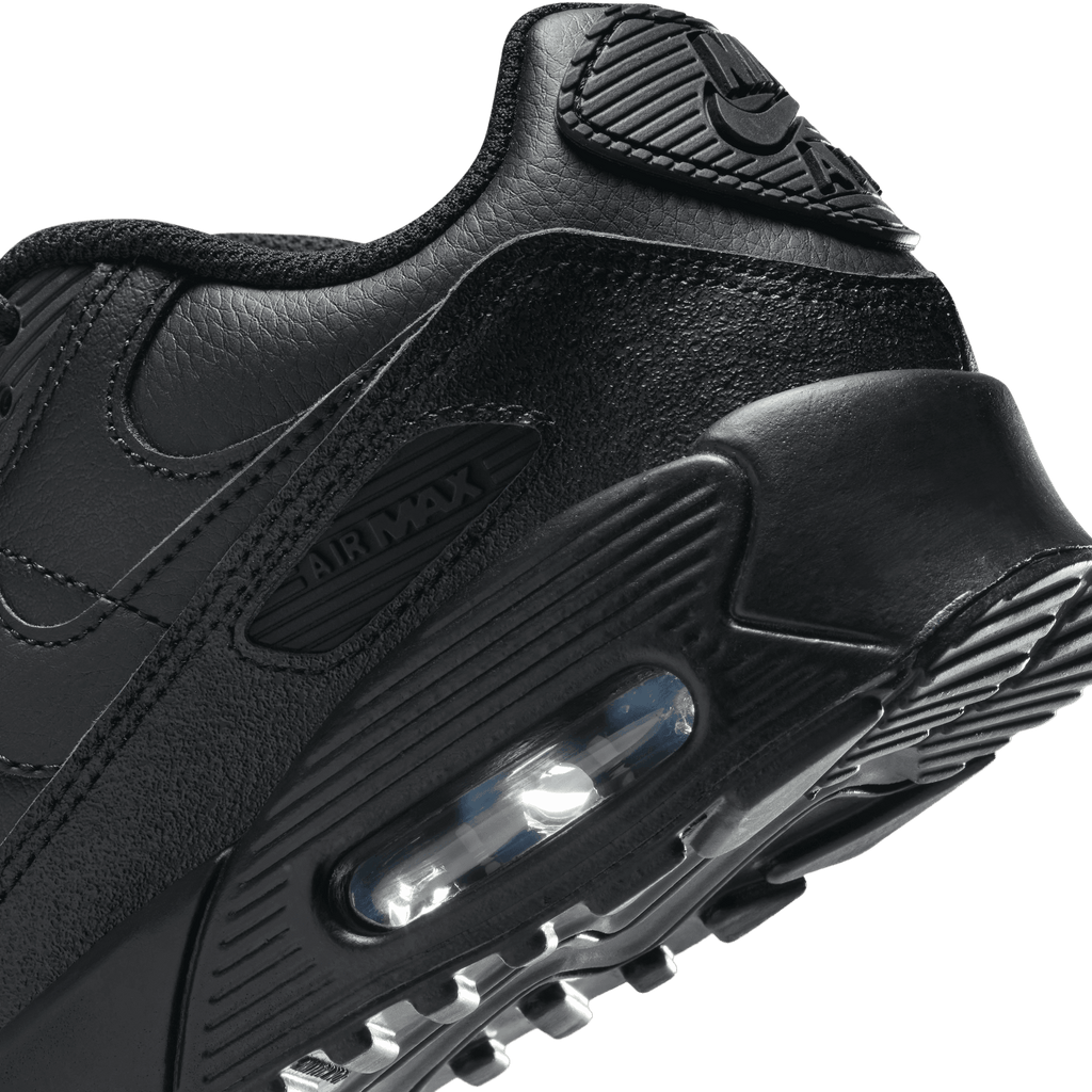 Big Kidsâ€?Nike Air Max 90 LTR "Triple Black"
