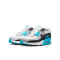 Big Kidsâ€?Nike Air Max 90 LTR "Platinum Tint Blue Lightning"