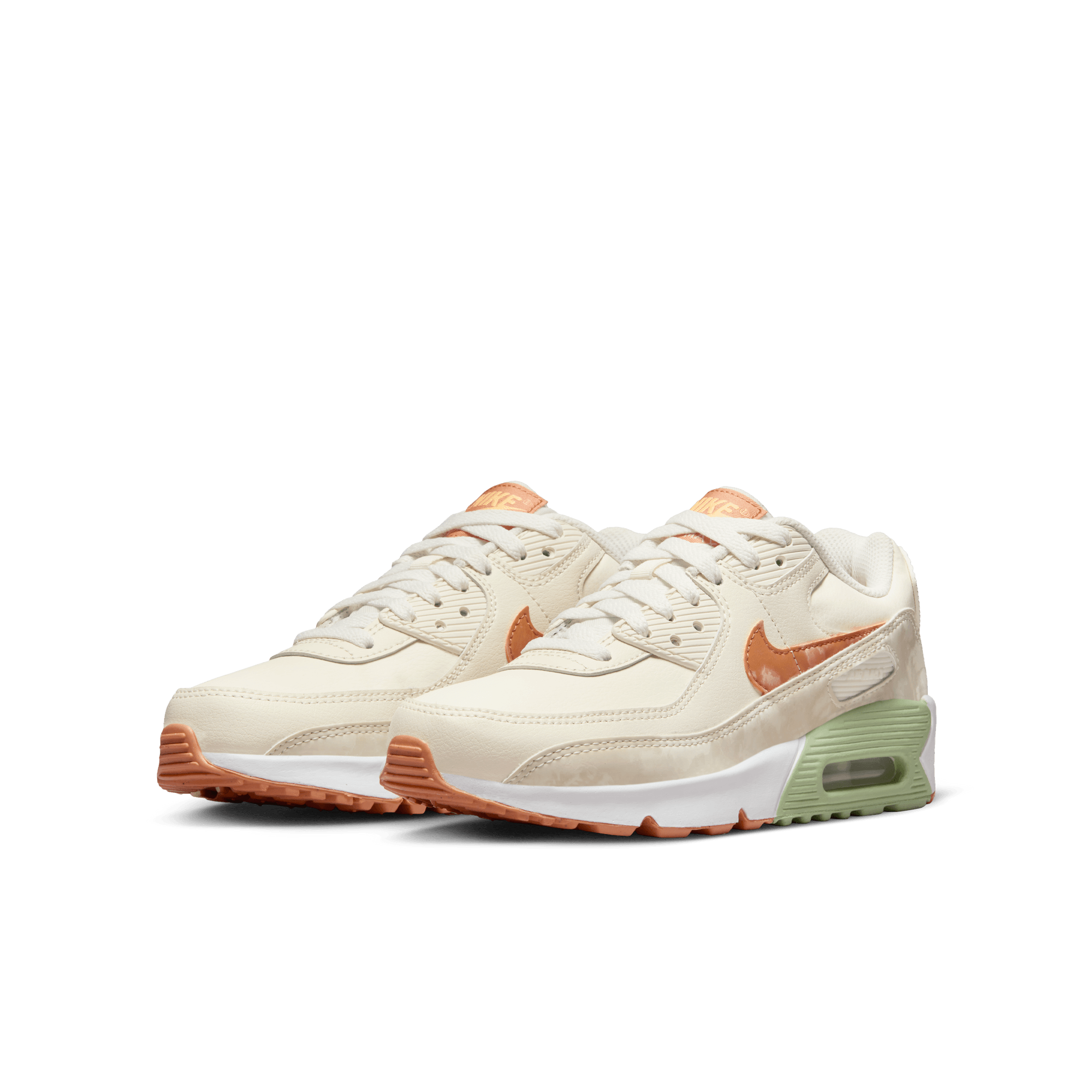 Big Kidsâ€?Nike Air Max 90 LTR "Pale Ivory Honeydew"