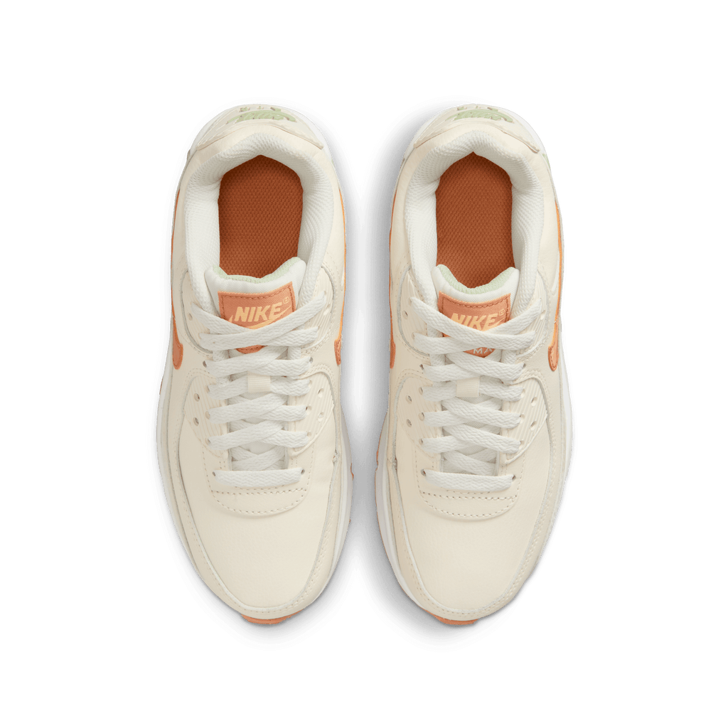 Big Kidsâ€?Nike Air Max 90 LTR "Pale Ivory Honeydew"