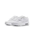 Big Kidsâ€?Nike Air Max 90 LTR "White Metallic Silver"