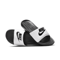 Men's Nike Victori One Slides "White Black"