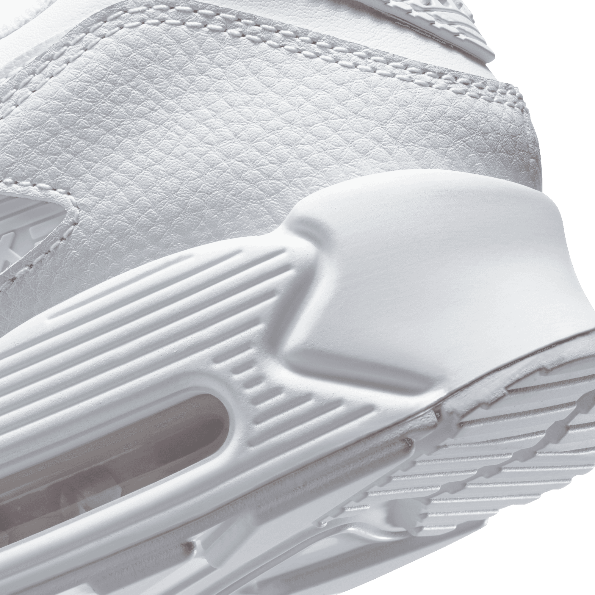 Men's Air Max 90 LTR "Leather Triple White"