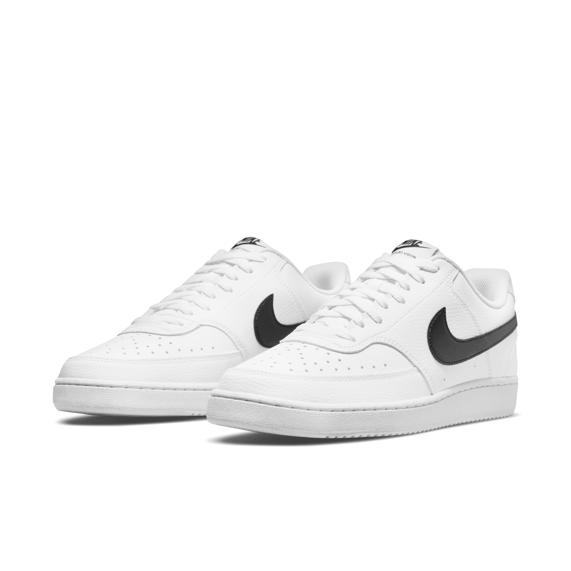 Men's Nike Court Vision Low Next Nature "White Black"