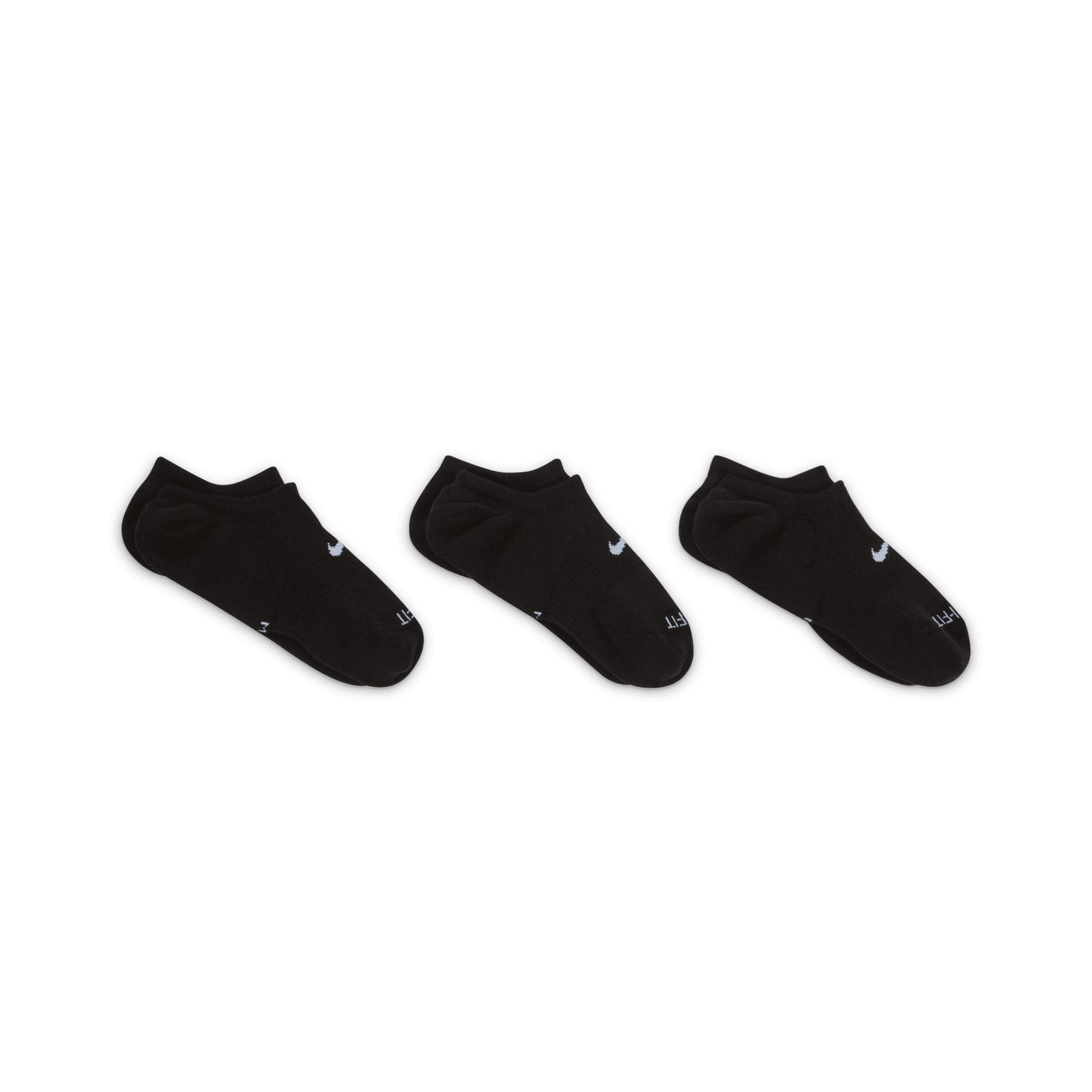 Women's Nike Everyday Plus Cushioned Training Footie Socks (3 Pairs)