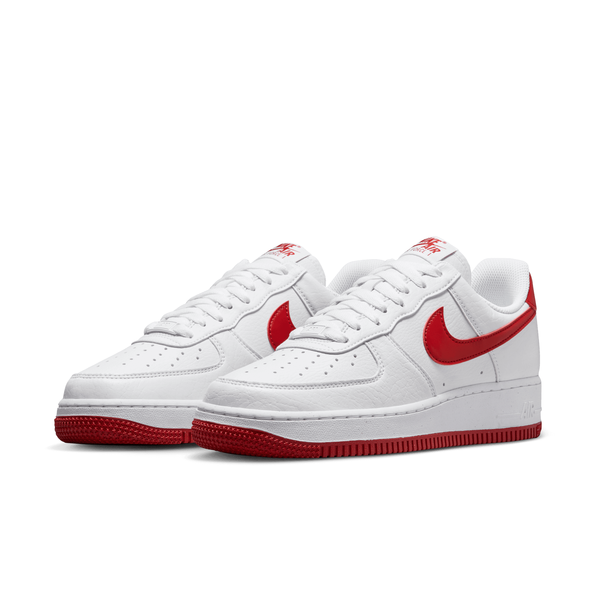 Women's Nike Air Force 1 '07  Next Nature "White Gym Red"