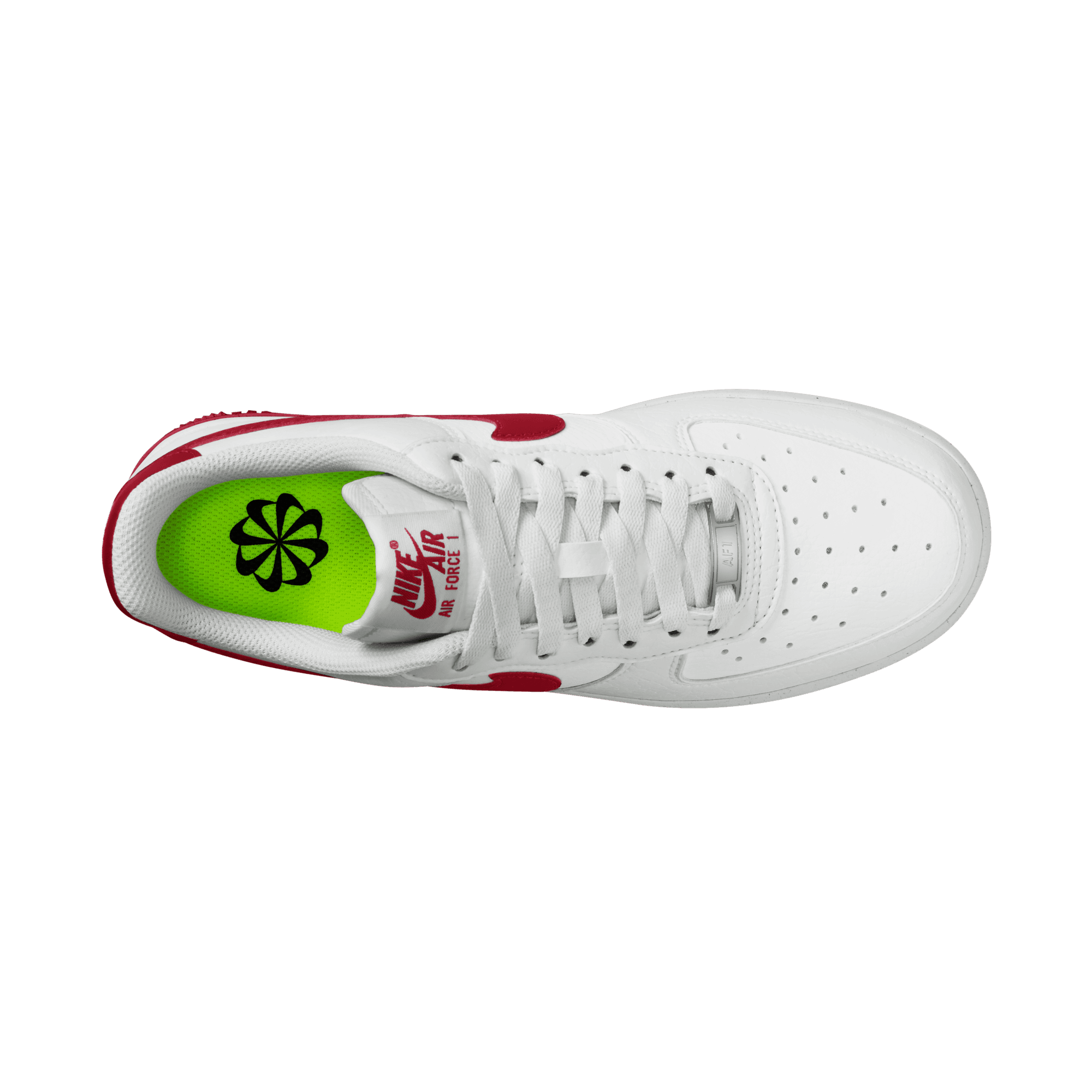 Women's Nike Air Force 1 '07  Next Nature "White Gym Red"
