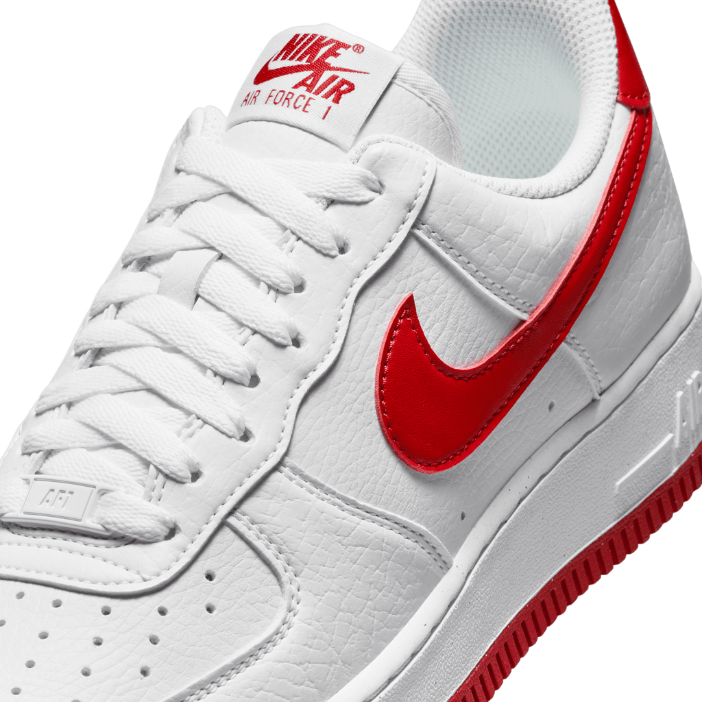 Women's Nike Air Force 1 '07  Next Nature "White Gym Red"