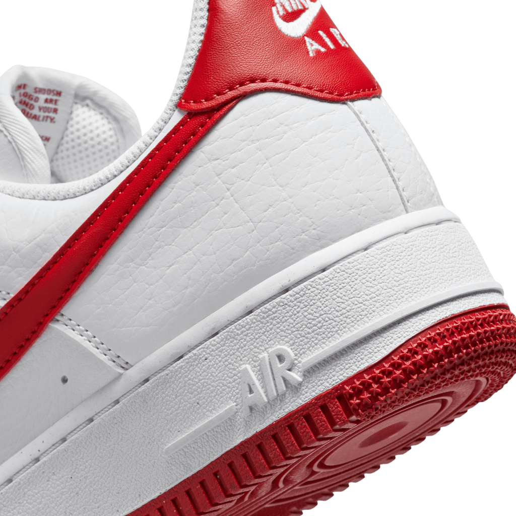 Women's Nike Air Force 1 '07  Next Nature "White Gym Red"