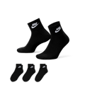 Nike Everyday Essential Ankle Socks (3 Pairs) Unisex