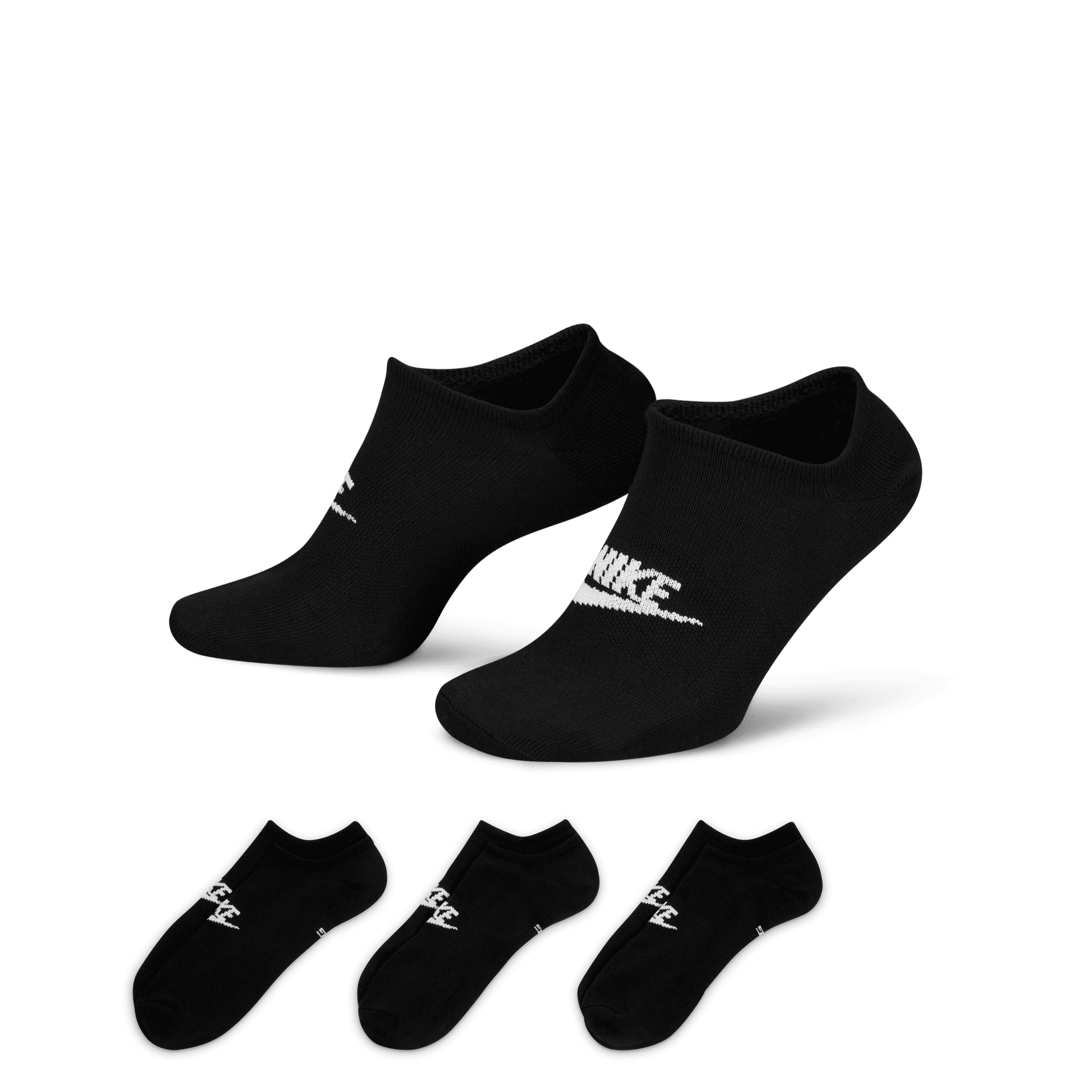 Nike Sportswear Everyday Essential No-Show Socks (3 Pairs) "Unisex"