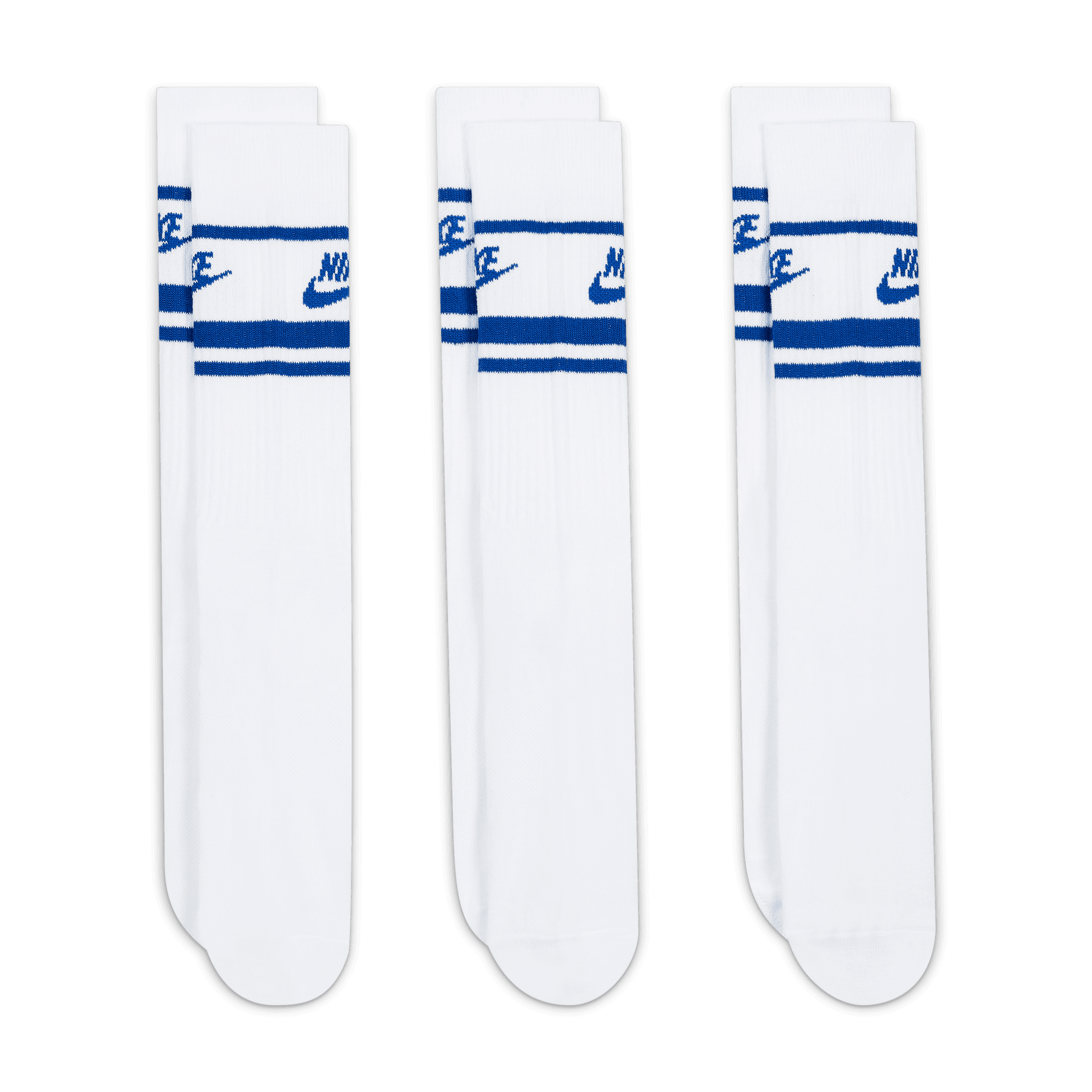 Nike Sportswear Everyday Essential Crew Socks (3 Pairs) (UNISEX)
