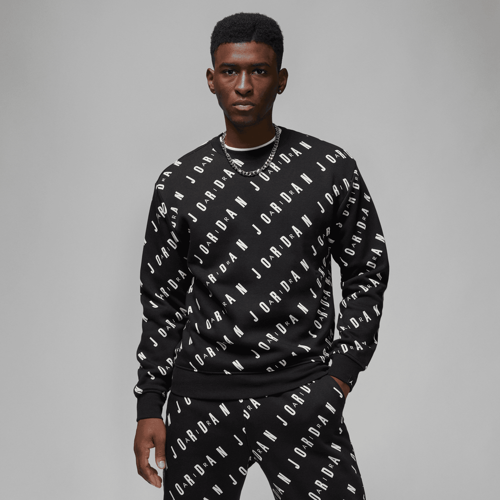 Men's Jordan Essentials  Graphic Fleece Crew-Neck Sweatshirt