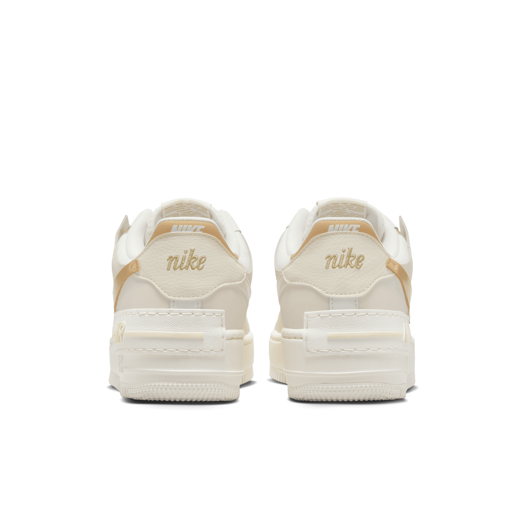 Women's Nike Air Force 1 Shadow "Sail Metallic Gold"