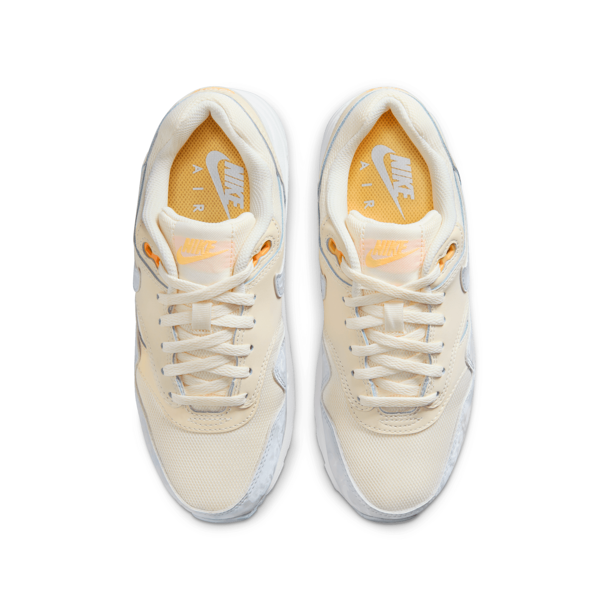 Big Kids' Air Max 1 "Pale Ivory Football Grey"