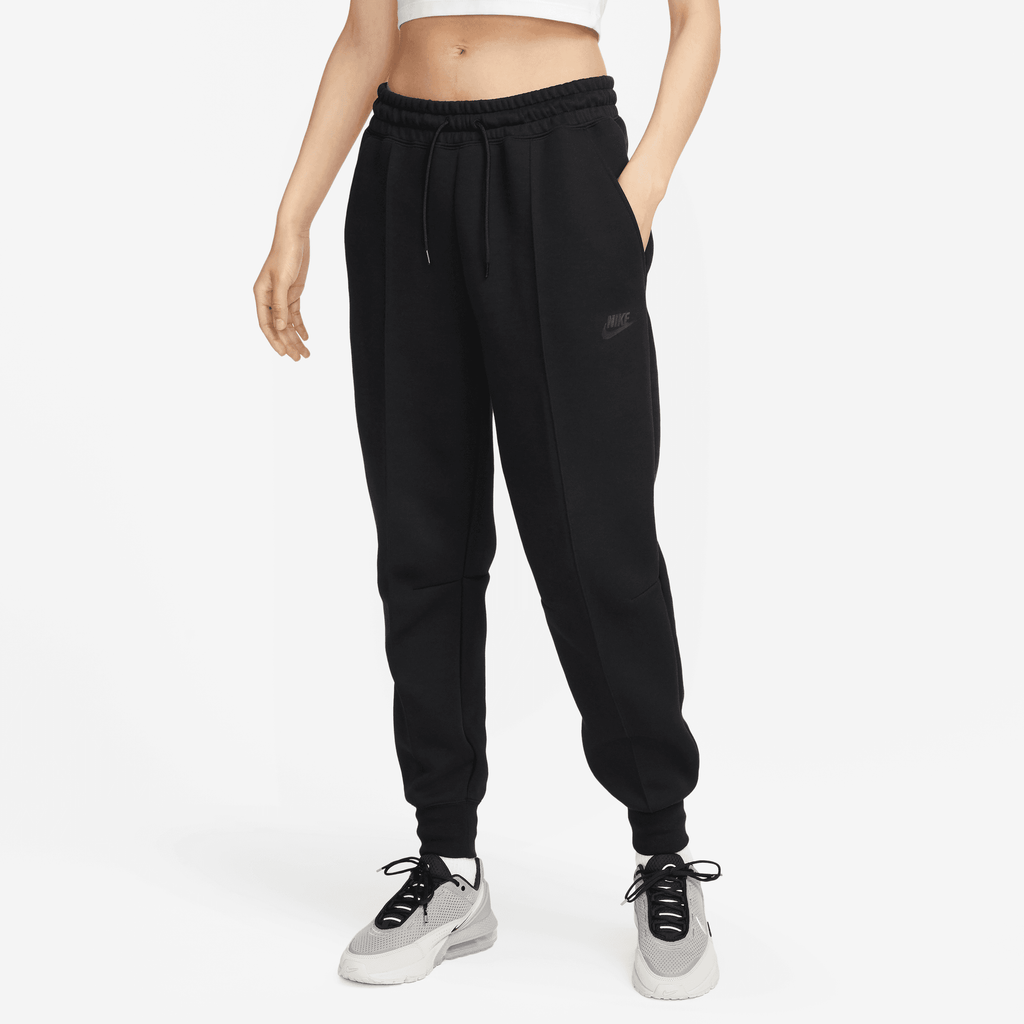 Women's Nike Sportswear Tech Fleece Mid-Rise Joggers "Black"