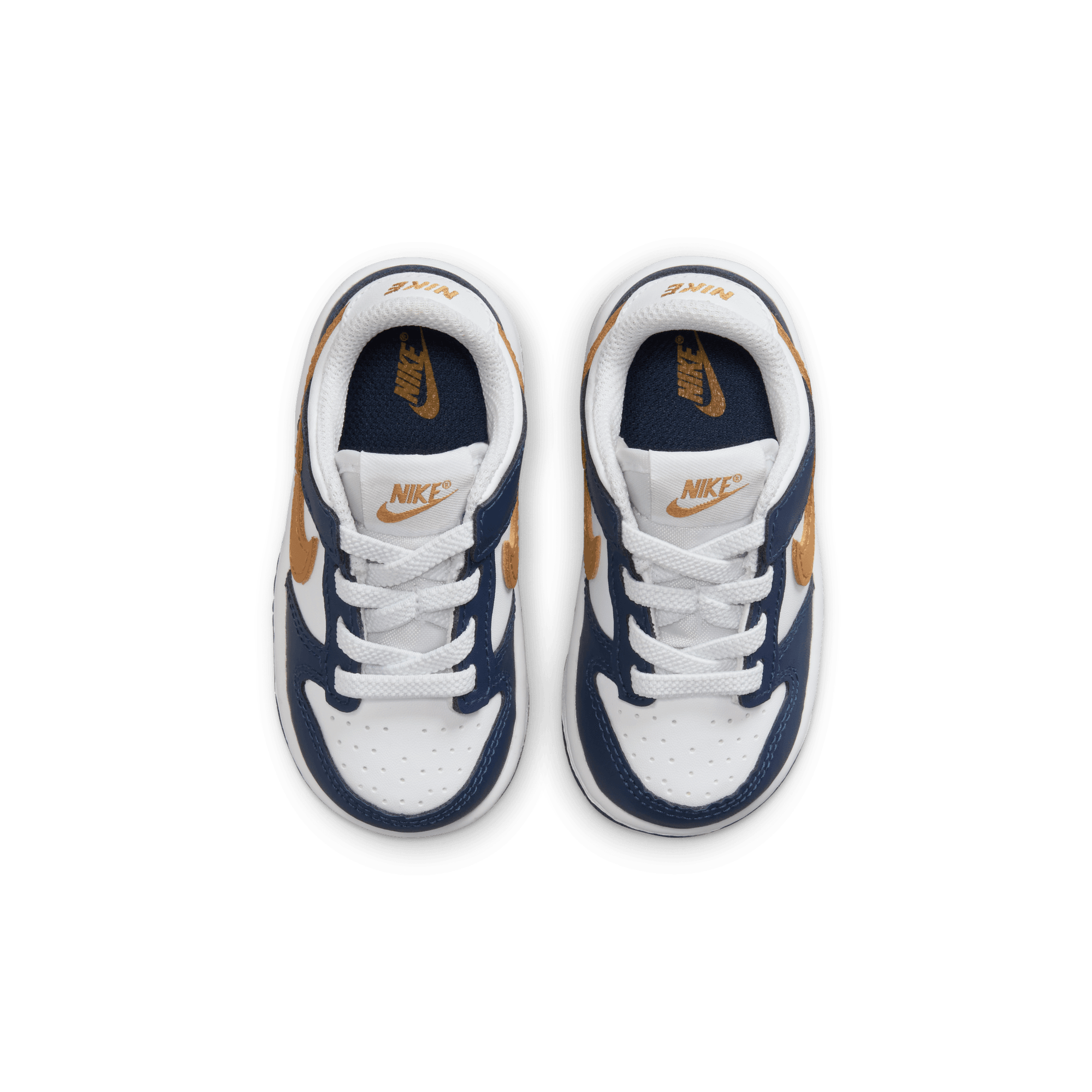 Baby/Toddler Nike Dunk Low "Midnight Navy Wheat"
