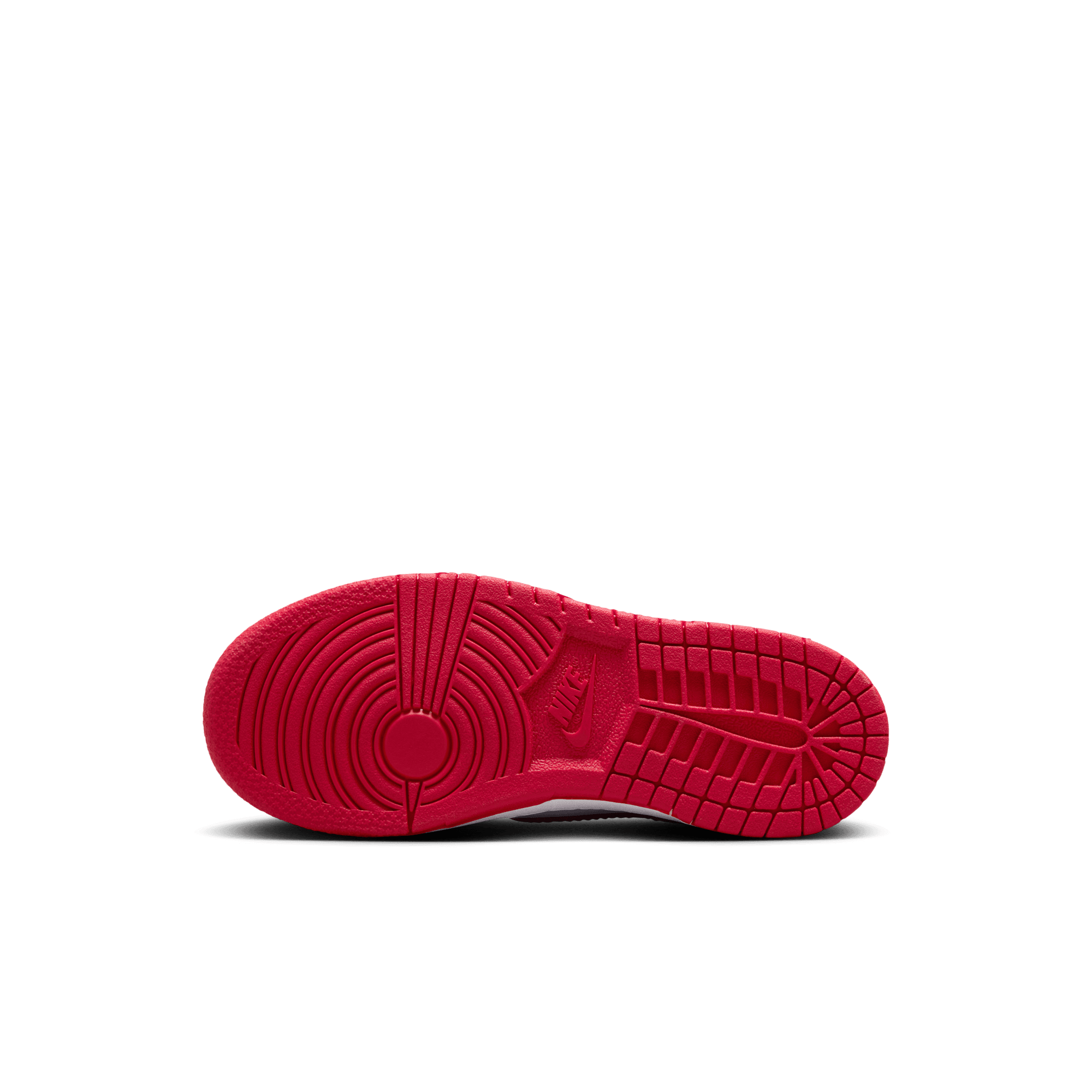 Little Kids' Nike Dunk Low "White University Red"