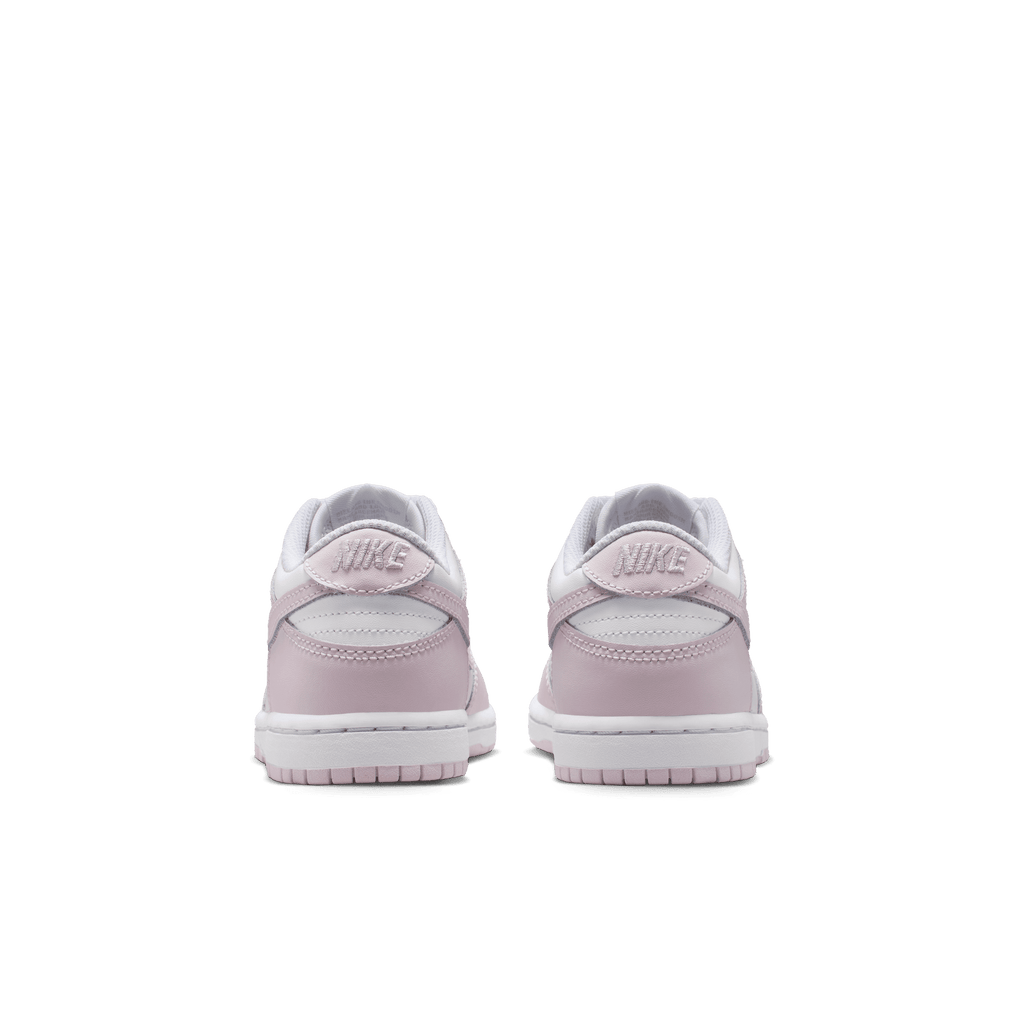 Little Kids' Nike Dunk Low "White Light Violet"