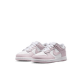 Little Kids' Nike Dunk Low "White Light Violet"