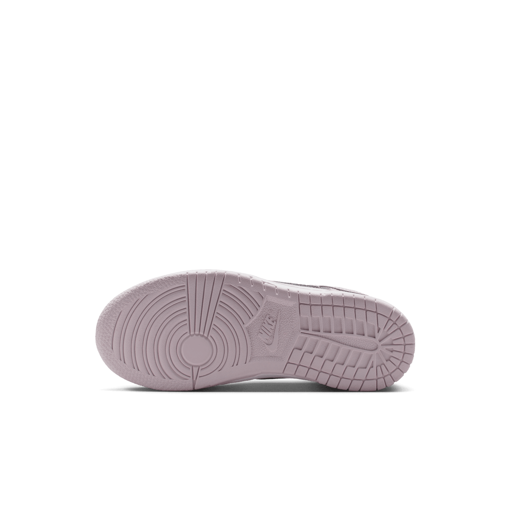 Little Kids' Nike Dunk Low "White Light Violet"