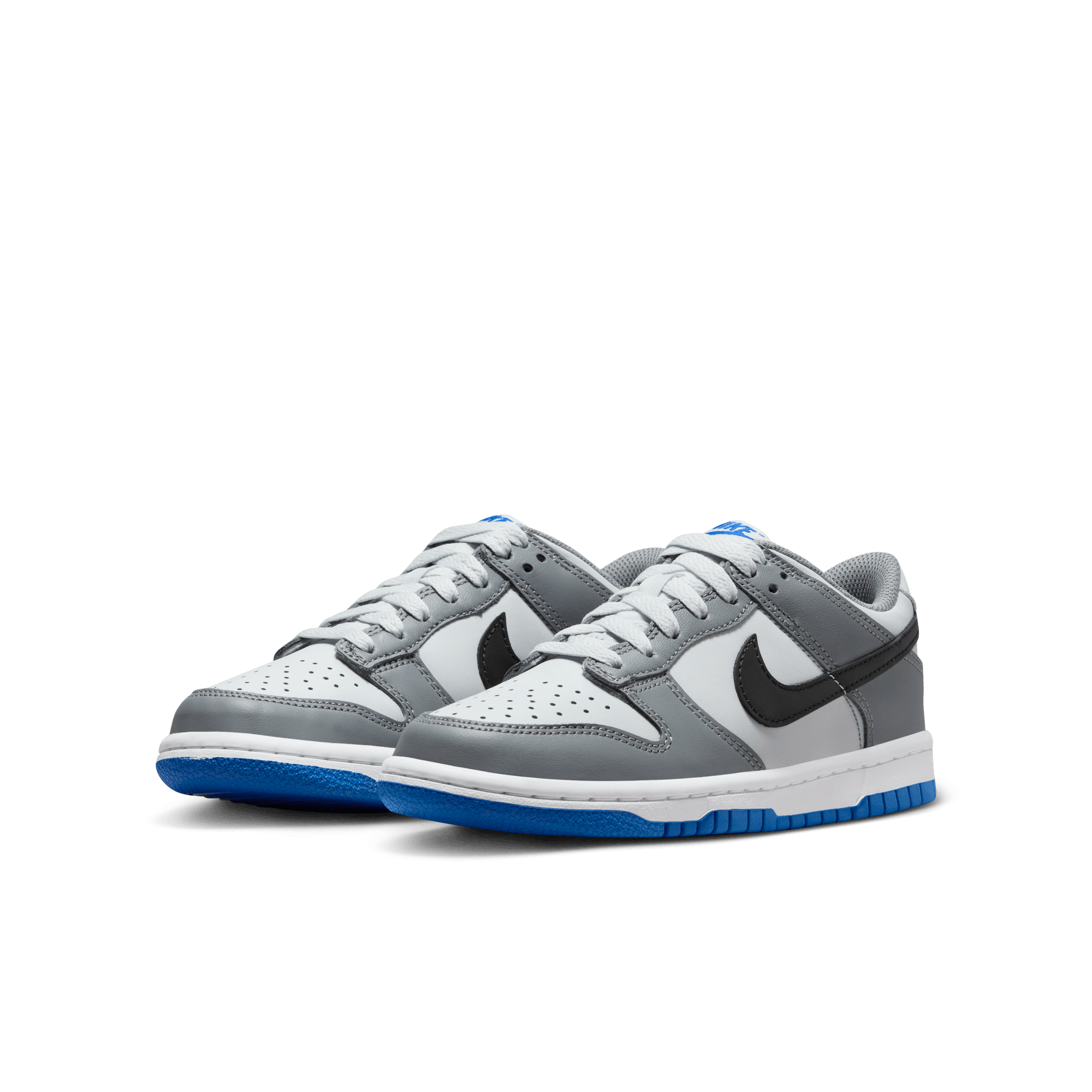 Big Kids' Nike Dunk Low "Cool Grey Light Photo Blue"