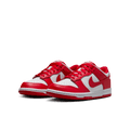 Big Kids' Nike Dunk Low "White University Red"