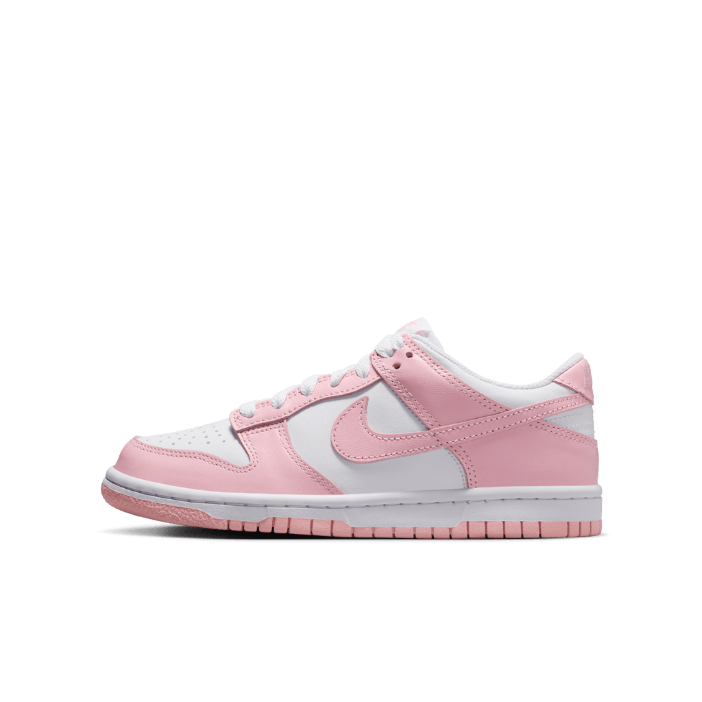 Big Kids' Nike Dunk Low "Medium Soft Pink"