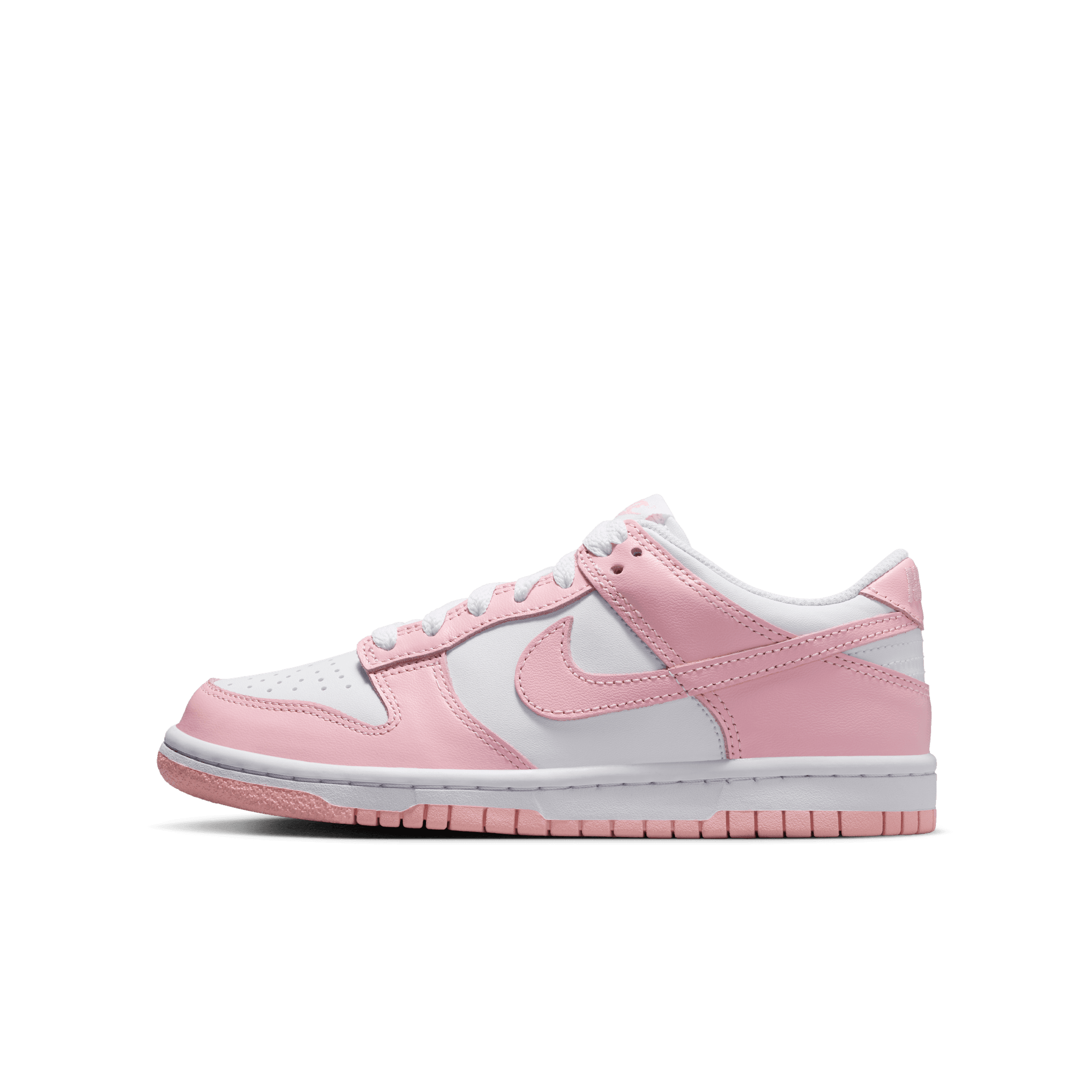 Big Kids' Nike Dunk Low "Medium Soft Pink"