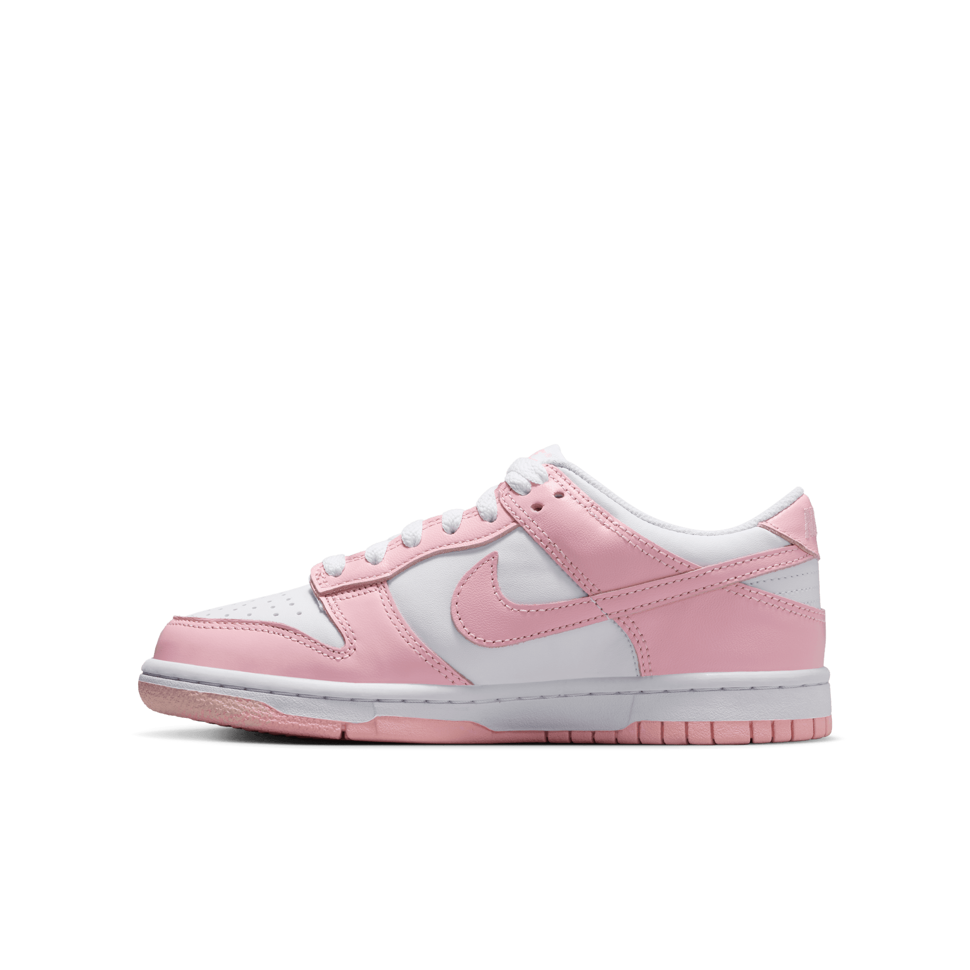 Big Kids' Nike Dunk Low "Medium Soft Pink"