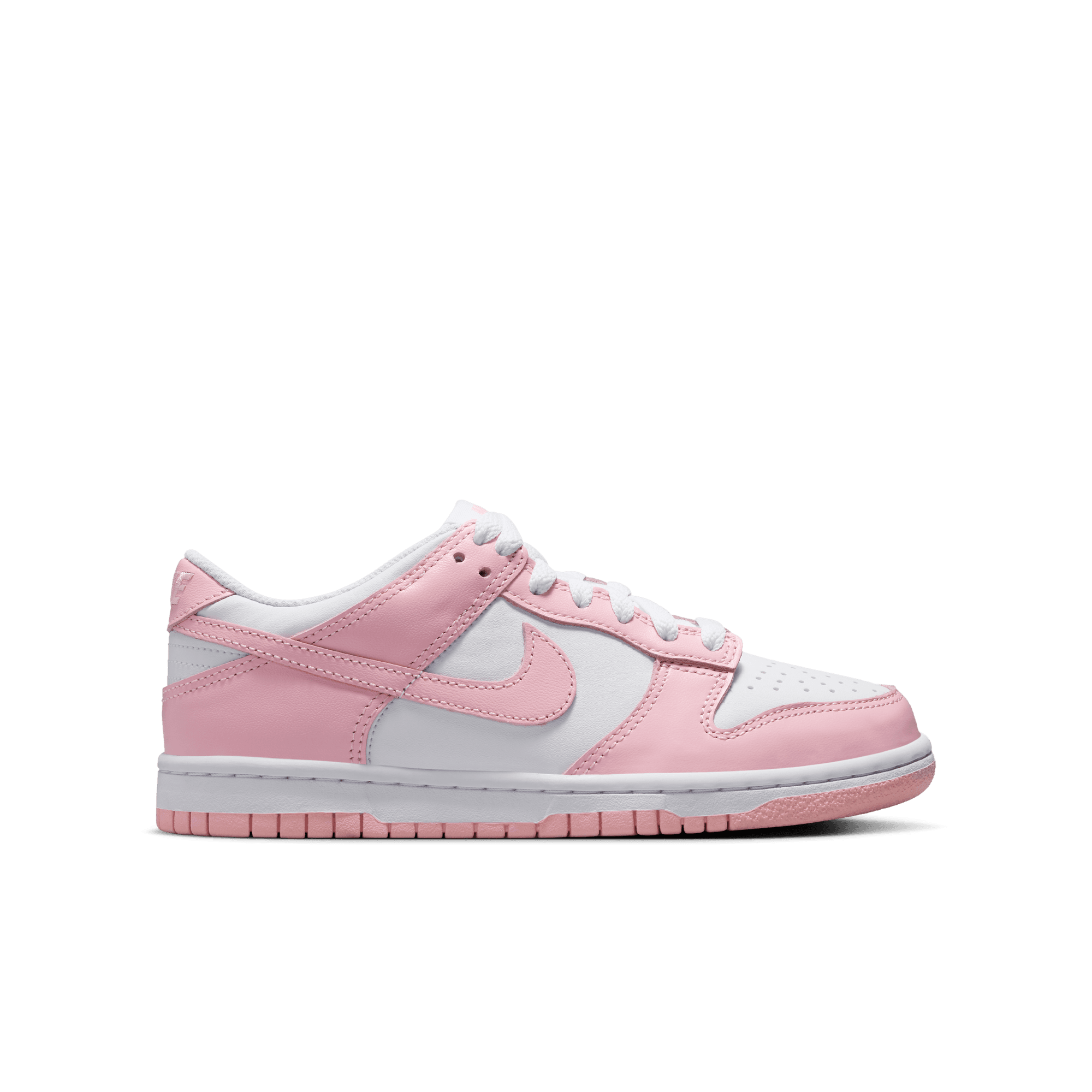 Big Kids' Nike Dunk Low "Medium Soft Pink"