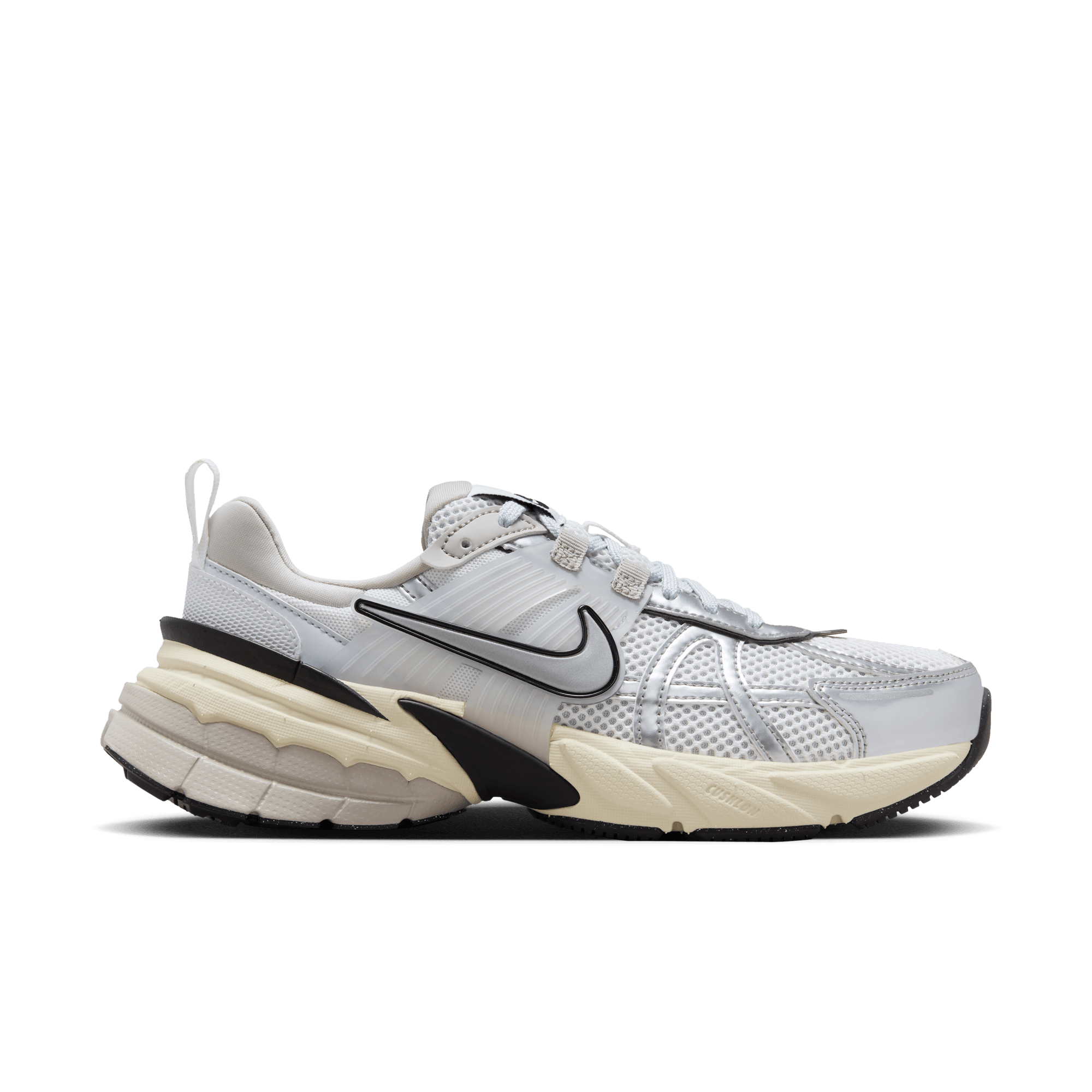 Women's Nike V2K Run "Summit White Metallic Silver "