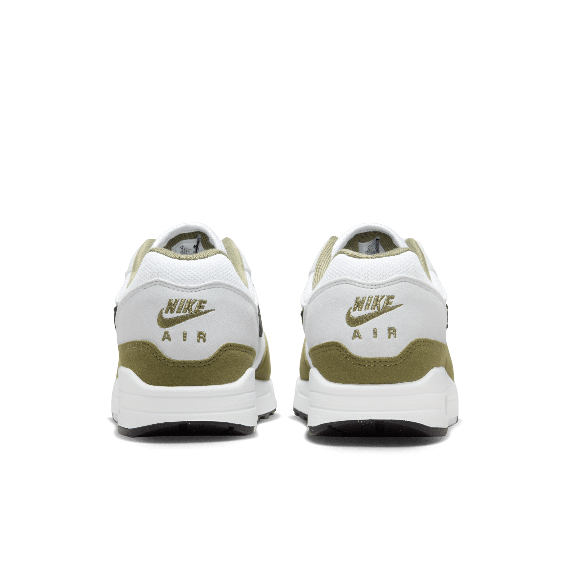 Men's Nike Air Max 1 "White Black Medium Olive"