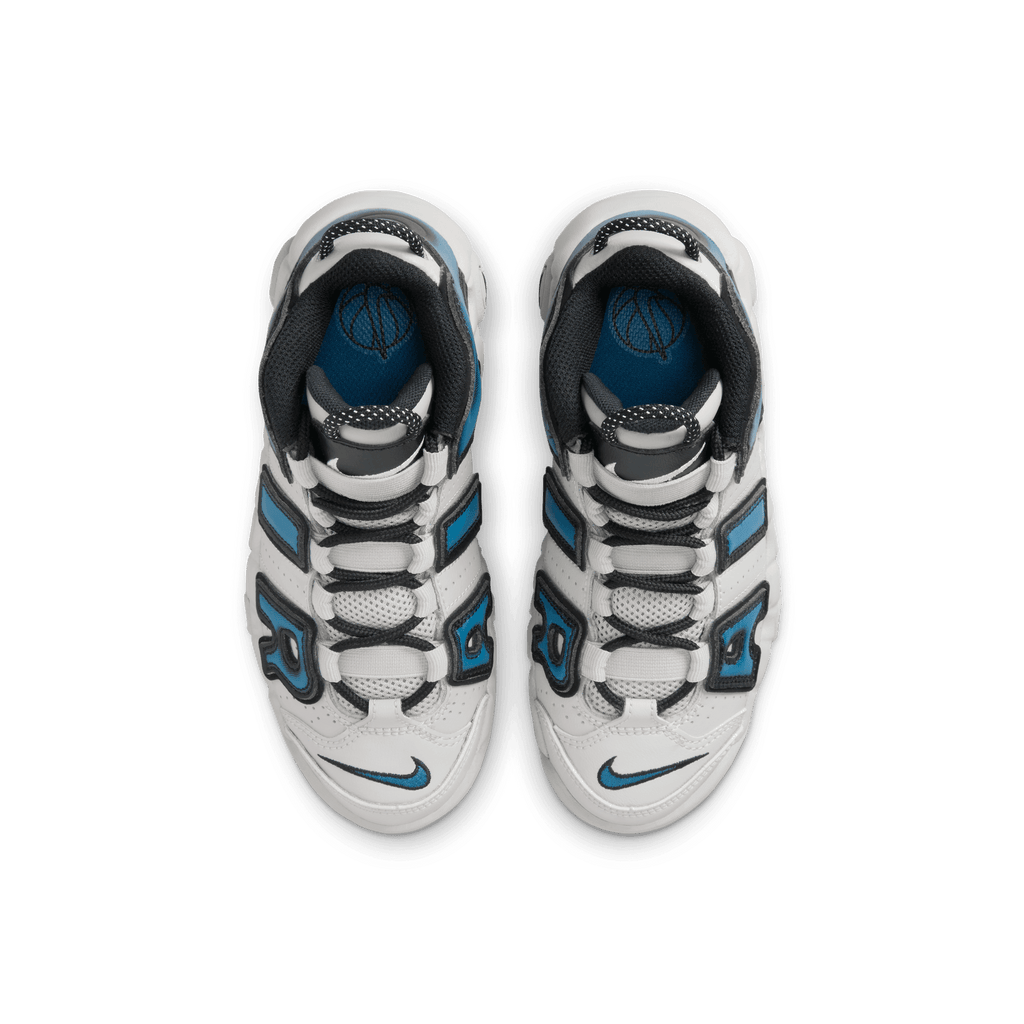 Little Kids' Nike Air More Uptempo "Industrial Blue"