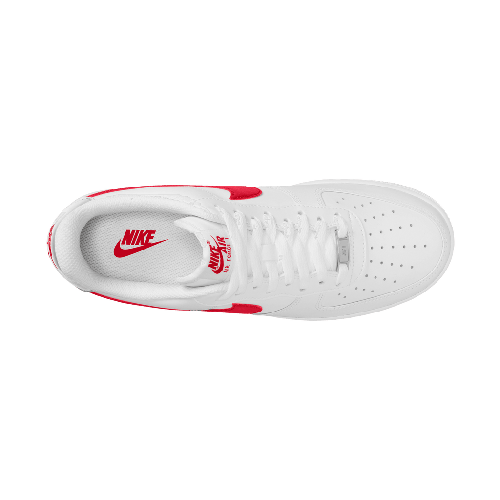 Men's Nike Air Force 1 '07 "White University Red"