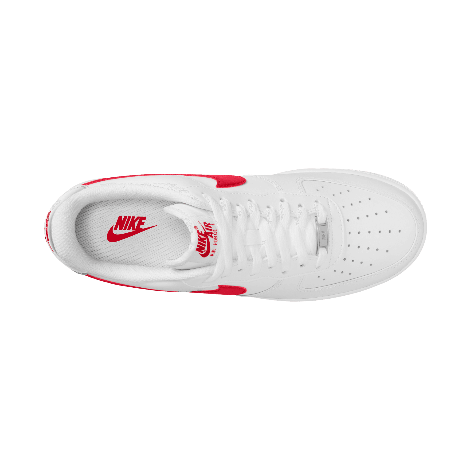Men's Nike Air Force 1 '07 "White University Red"
