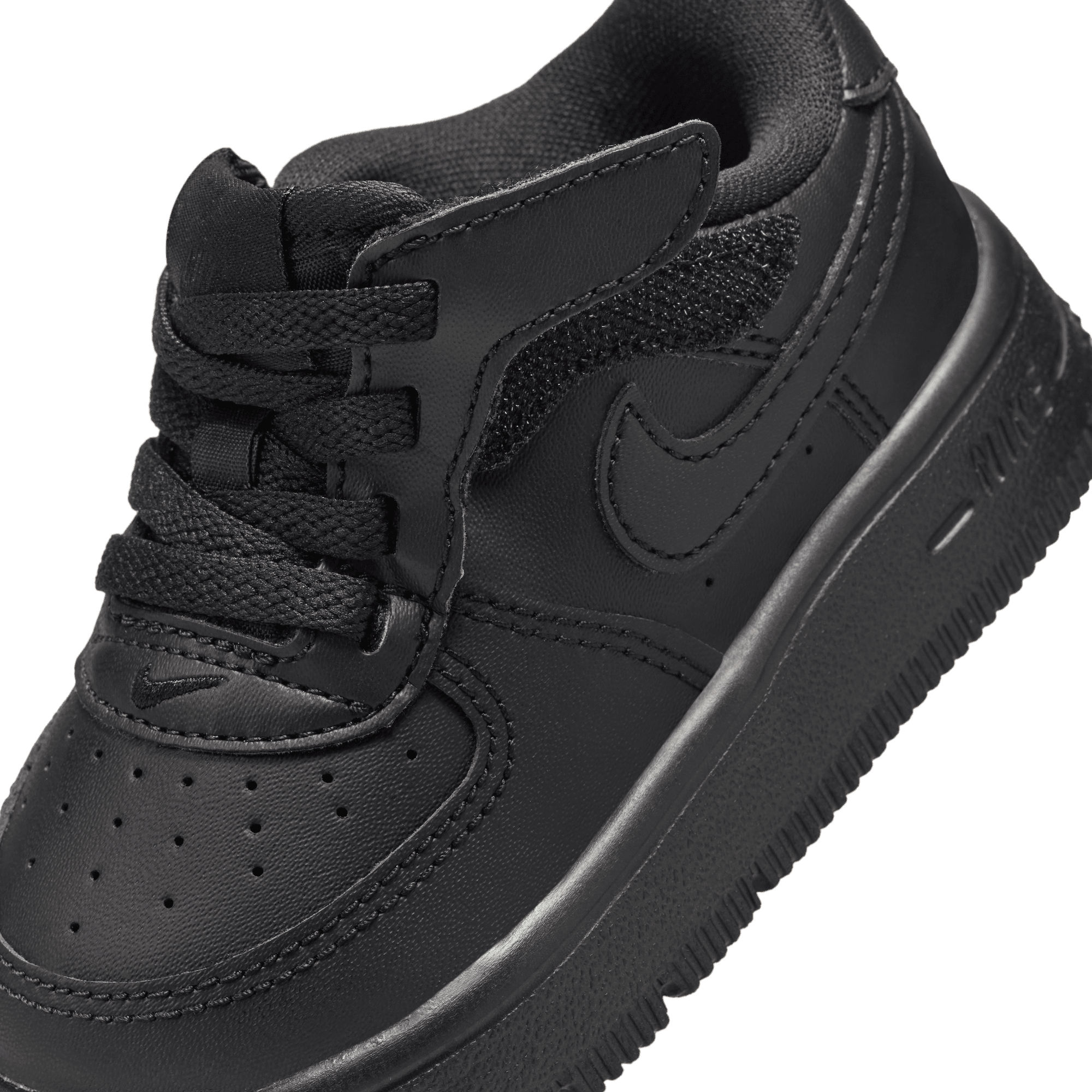 Baby/Toddler Nike Force 1 Low EasyOn  "Triple Black"