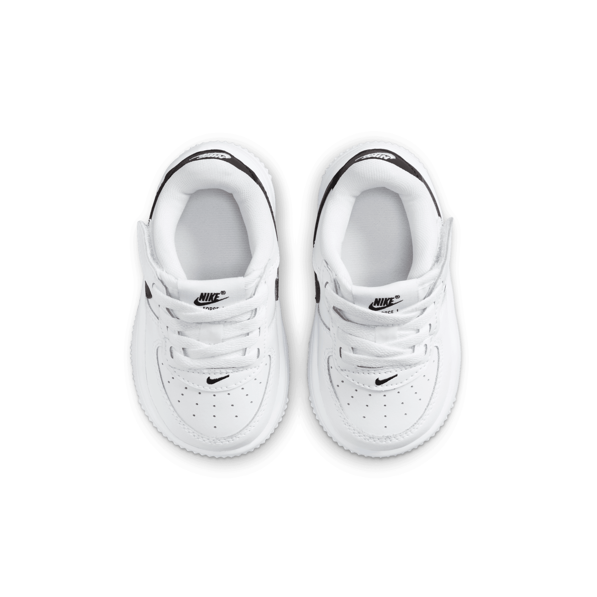 Baby/Toddler Nike Force 1 Low EasyOn  "White Black" (Unisex)